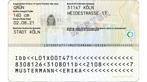 Sample ID card back